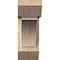 Ekena Millwork Thorton Slat Rough Sawn Bracket w/ Offset Brace, Douglas Fir, 6"W x 16"D x 16"H BKT0604X16X16THR06RDF - alternate 4
